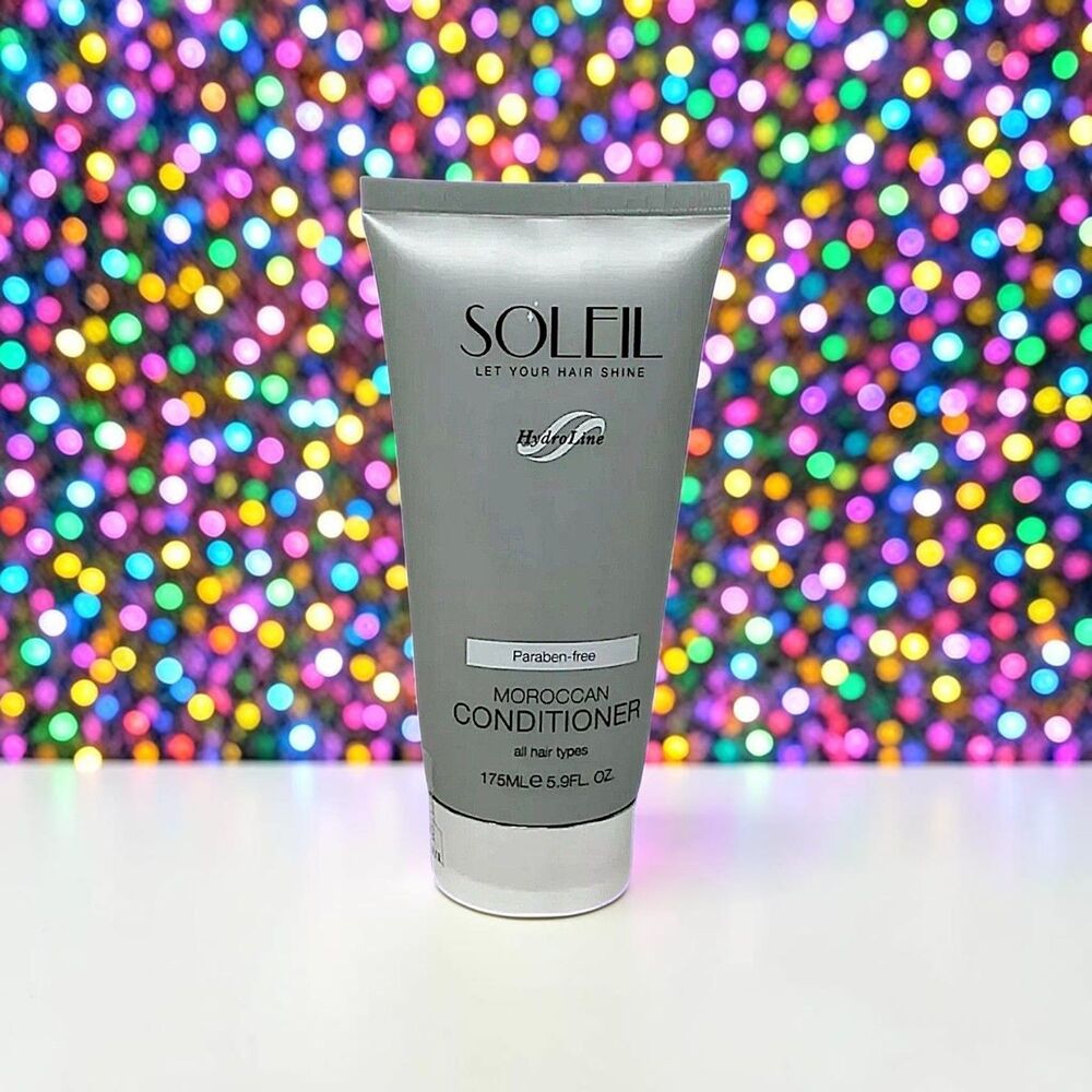 Soleil HydroLine Moroccan Conditioner Paraben Free Cruelty-Free NWOB 5.9 oz